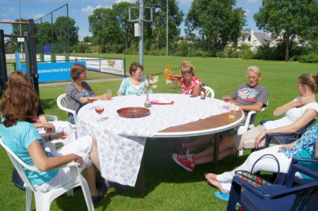 Lekker in het zonnetje