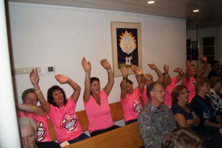 Gelukkig mochten de andere 7  Sisters toch even meezingen